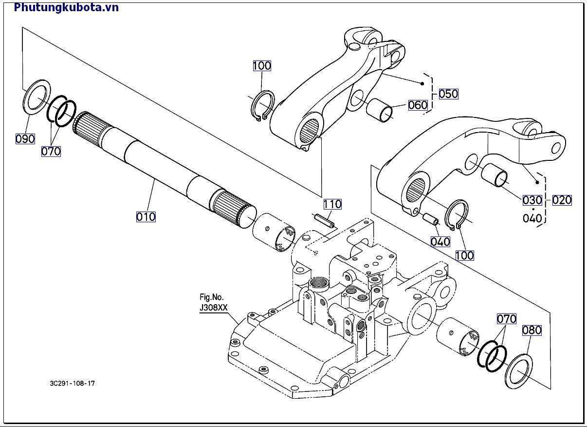 Cánh tay nâng thủy lực mới 10001-49999